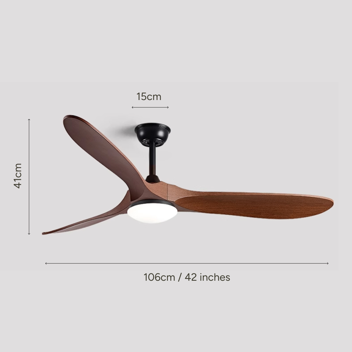 42" Ceiling Fan (Espresso)