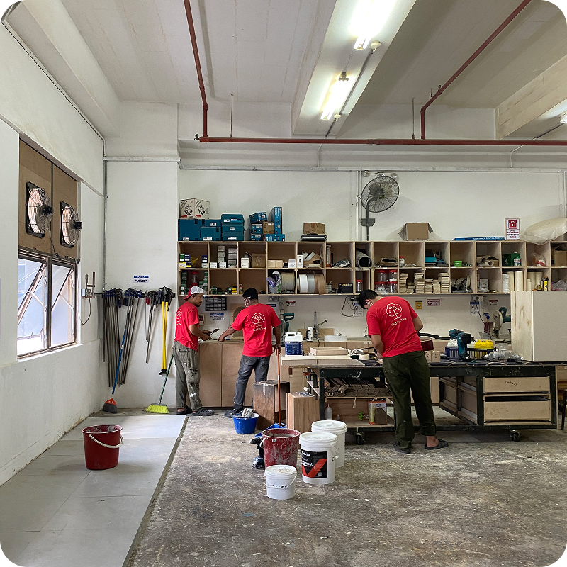 Mandai carpentry factory